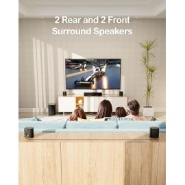 ULTIMEA 7.1ch Virtual Surround Sound Bar
