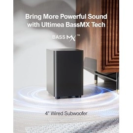 ULTIMEA 5.1 Sound Bar with Virtual Surround Sound System